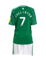 Newcastle United Joelinton #7 Vieraspaita Lasten 2025-26 Lyhythihainen (+ shortsit)